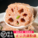 老余家洪湖莲藕新鲜粉糯现挖湖北特产武汉九孔红粉藕带泥发顺丰