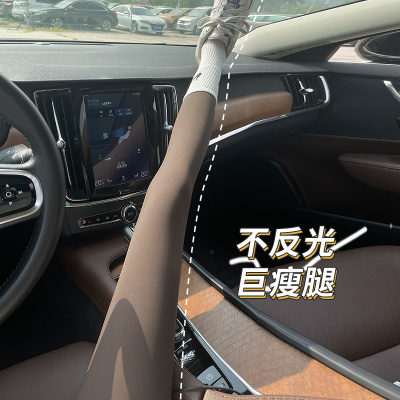 鲨鱼裤女外穿夏季薄款咖色2025新款瑜伽提臀紧身芭比超薄内搭裤子