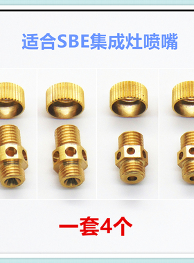 适合苏泊尔UX10燃气灶集成灶喷嘴铜火嘴气嘴液化气天然气互换气嘴