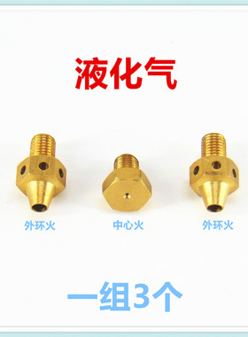 燃气灶配件适合森歌集成灶喷嘴活动火盖气嘴液化气天然气互换喷嘴