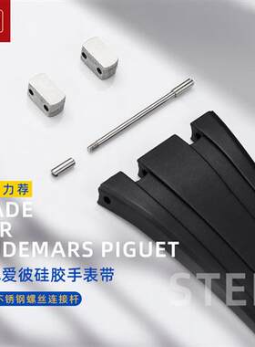 适用爱彼APf皇家橡树离岸手表接口不锈钢螺丝连接杆表栓表针轴配
