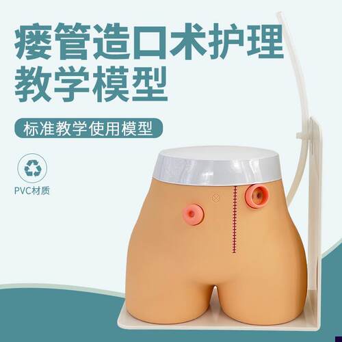 高级瘘管造口术护理模型实验室教B学用品基本护理技能模具回肠造