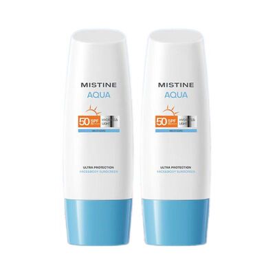 泰国MISTINE蜜丝婷防晒霜小蓝帽身体防晒SPF50水润清爽