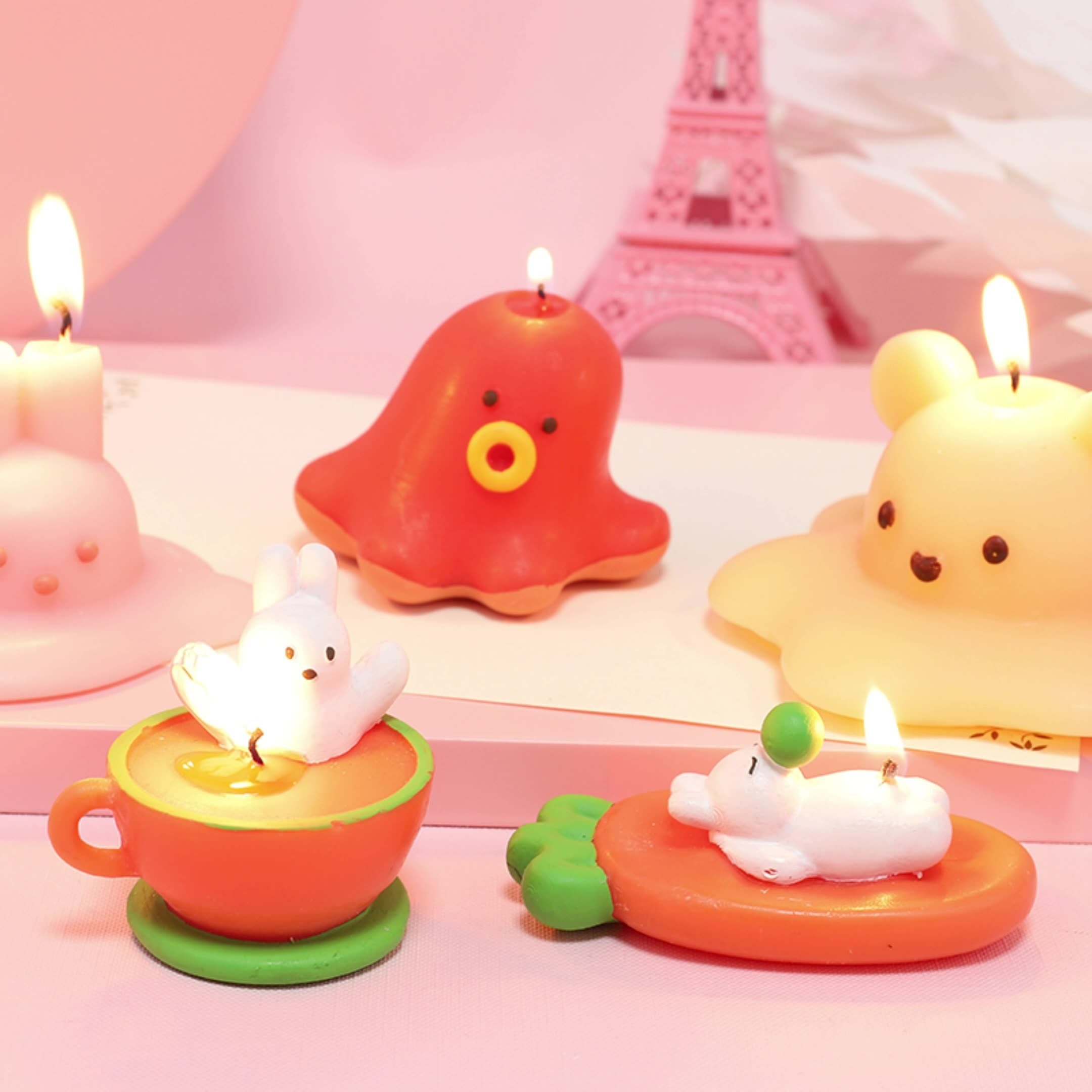 无烟盲盒公仔香薰蜡烛创意香氛造型蜡伴手礼蜡片diy大豆蜡,家居饰品,香薰蜡烛,淘宝优惠券,粉丝福利购,淘宝优惠卷