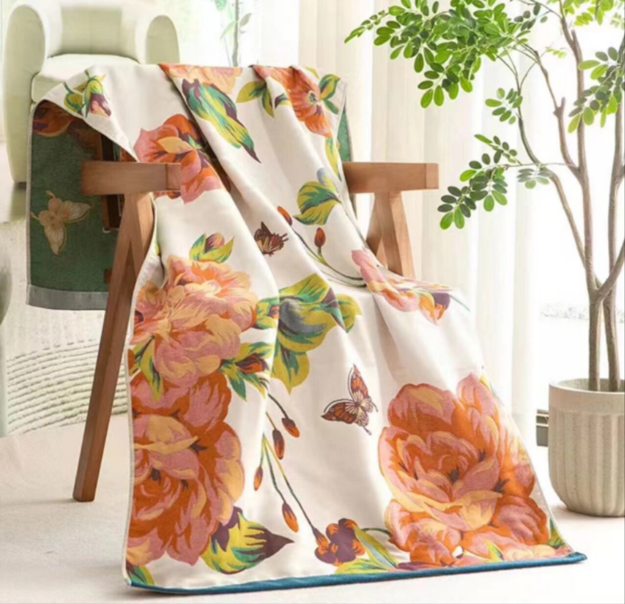 纯棉纱布浴巾80X160CM柔软亲肤透气柔软舒适儿童浴巾盖毯成人裹胸