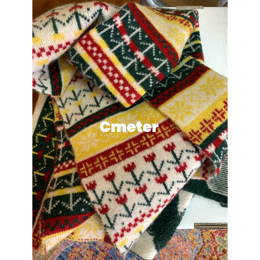 Cmeter 复古双面加长加厚全羊毛围巾,服饰配件/皮带/帽子/围巾,围巾/丝巾/披肩,淘宝优惠券,粉丝福利购,淘宝优惠卷