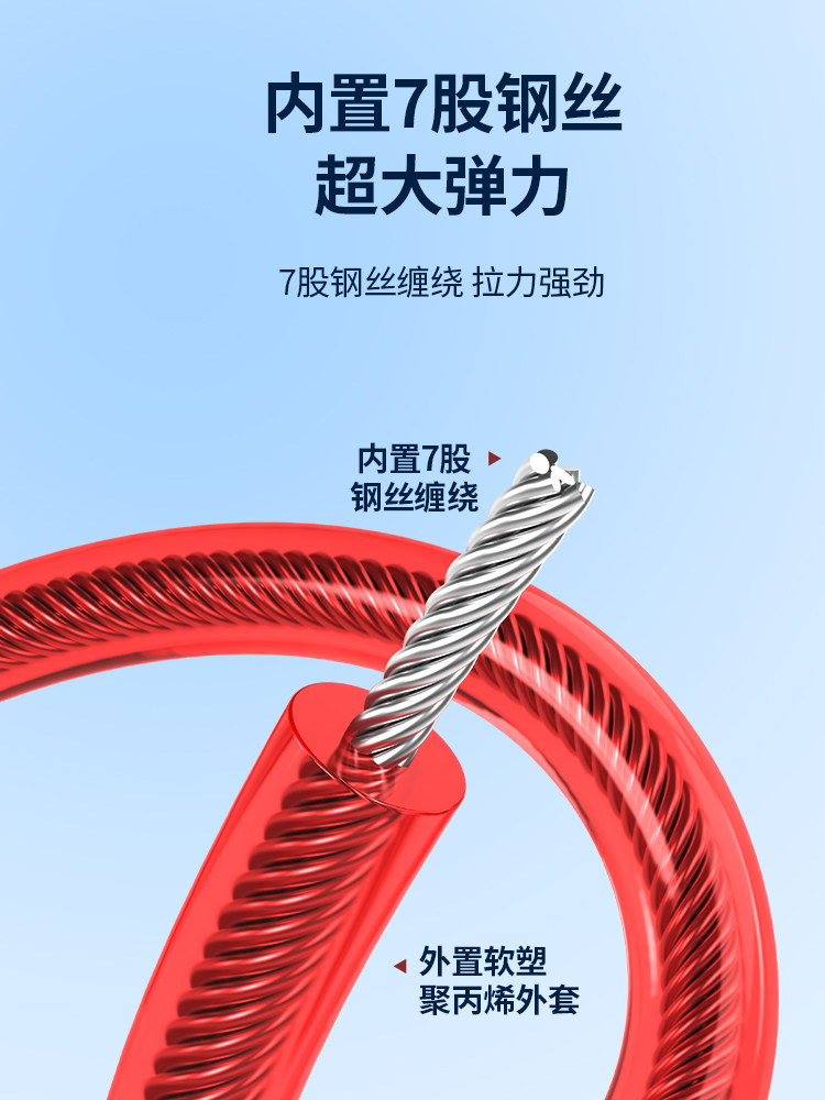 川泽钢丝失手绳强拉力自动伸缩大物鱼竿防丢防脱绳钓鱼脱手钢丝绳