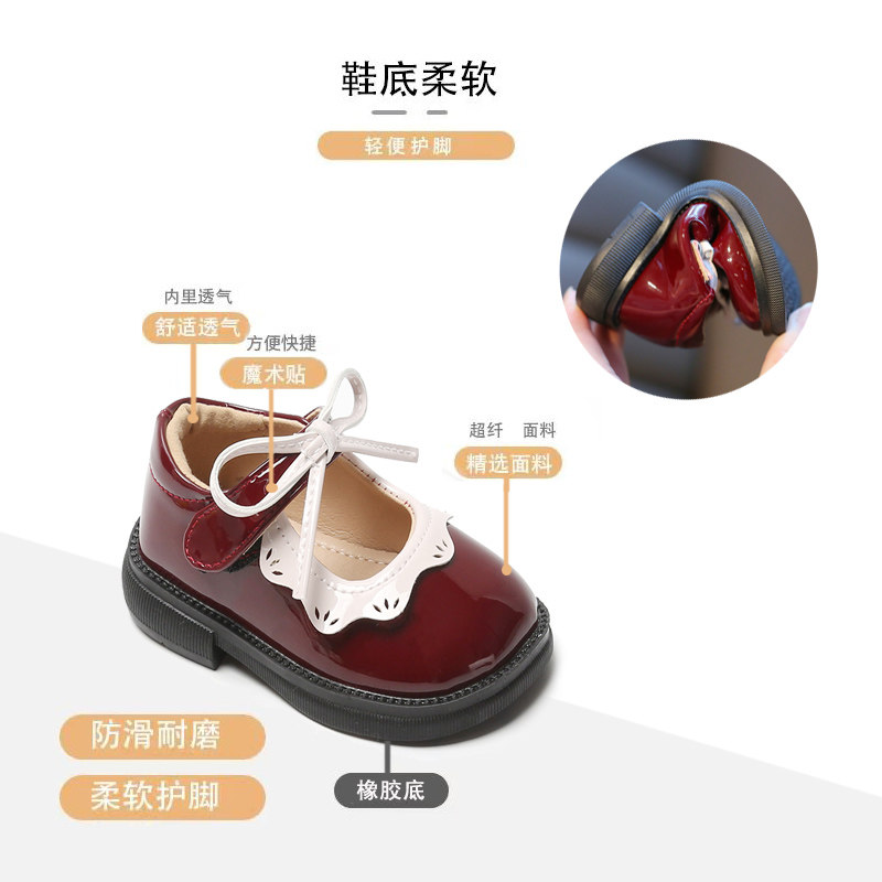 女宝宝鞋子一周i岁春秋季小童公主鞋婴儿小皮鞋透气防滑软底学步,童鞋/婴儿鞋/亲子鞋,学步鞋,淘宝优惠券,粉丝福利购,淘宝优惠卷