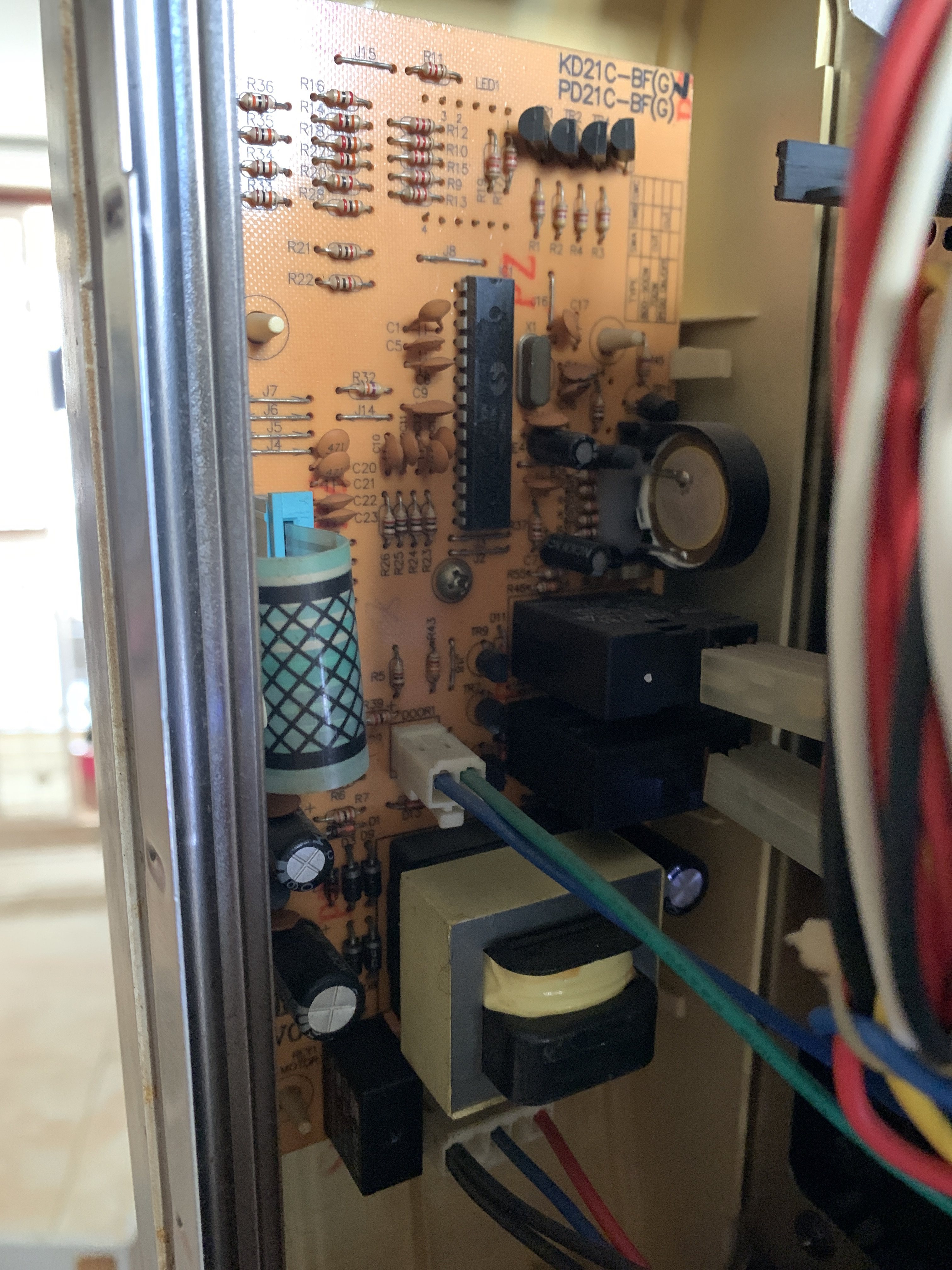 美的微波炉KD21B-AP/KD21B主板KD21C-BF电脑板PD21C-BF显示电路板