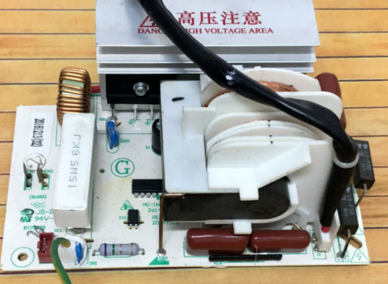 拆机美的微波炉M3-232C银色M5-231C变频板电源板X3一252A 233A