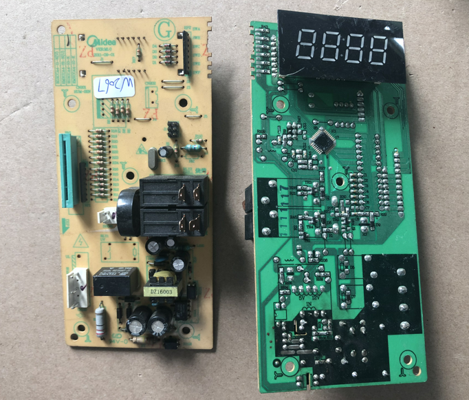 拆机EG720FA4-NR美的微波炉EGXCCA4-10-K电路板显示板电脑主板