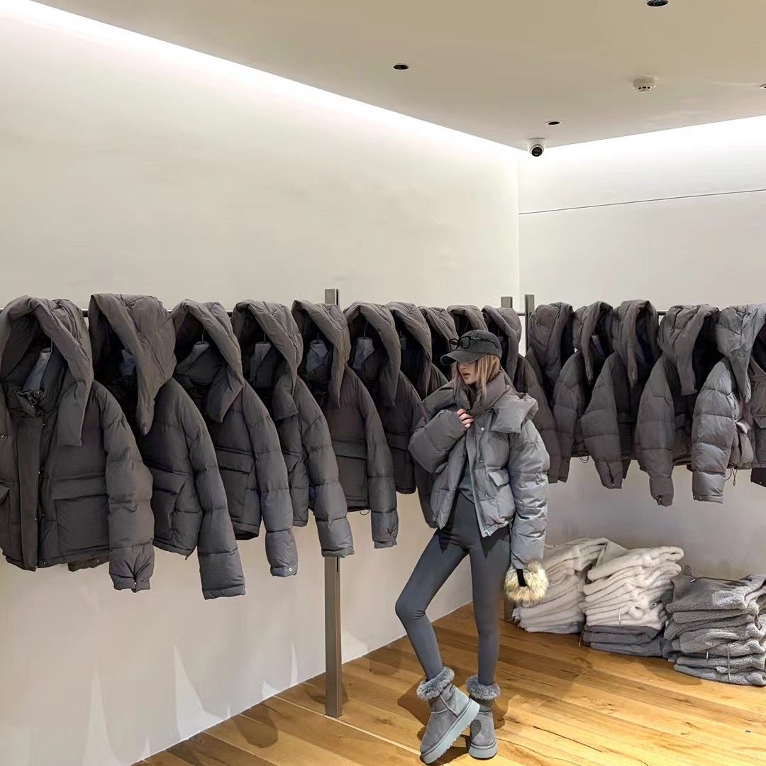 超好看小个子轻柔泡芙羽绒服女冬