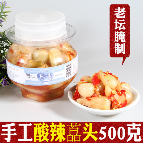 湖南酸辣藠头农家自制手工500克