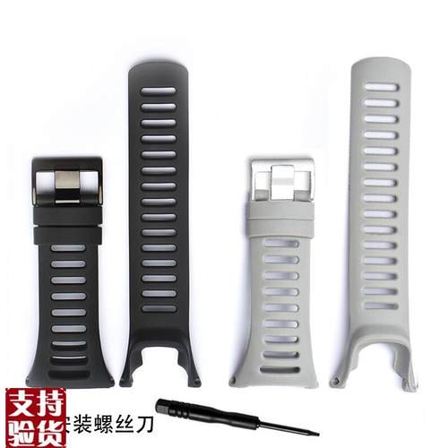 原装适配代用颂拓suunto拓野3表带AMBIT3R酷黑GPS3peak户外硅胶表