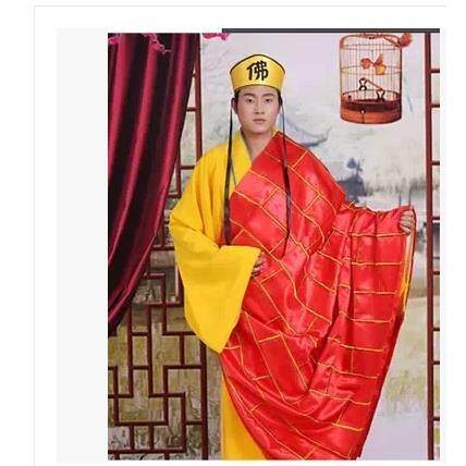 特价法海帽子方丈帽子僧帽白娘子传奇法海帽主持帽佛字帽舞台道具