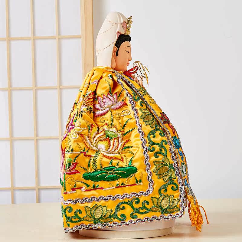 特价佛像观音披风佛袍披风斗篷财神家衣服奶奶神像妈祖的披袍佛衣