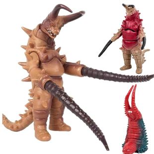 DX怪兽古顿VS双尾怪阿斯托洛姆雷丘巴斯软胶可动模型儿童玩具曼