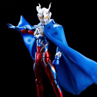 SHF披风闪耀赛罗玩具德凯戴卡露蜜拉手办光暗特利迦礼