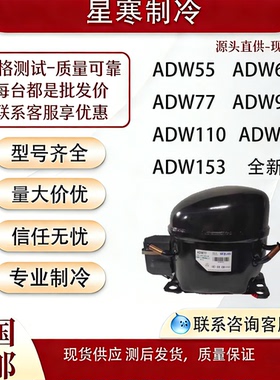 斯波兰全新ADW77/91 ADW110 ADW142冰箱冷藏冷柜制冷压缩机R134a