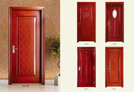 天津现代简约白色室内门卧室门 实木复合套装门烤漆定制木门房门
