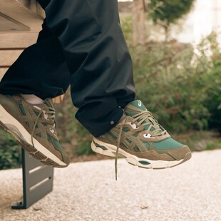 亚瑟士ASICS GEL NYC 1203A739-300 复古休闲鞋 老爹鞋 四季减震