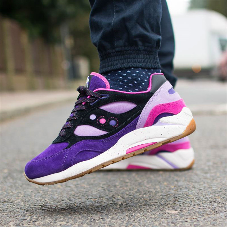 Feature x Saucony G9 shadow 6 S70183-2赌城2联名限量复古鞋-封面