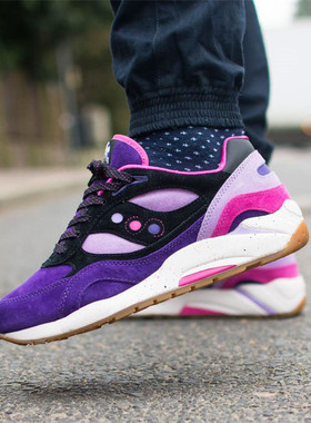 Feature x Saucony G9 shadow 6 S70183-2 赌城2 联名限量复古鞋