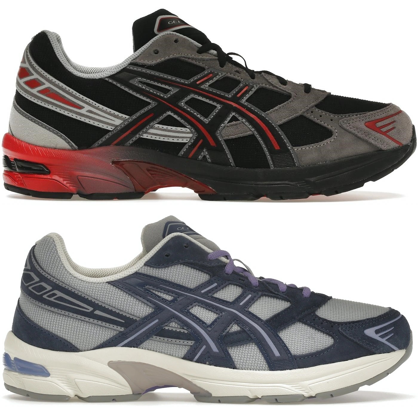 亚瑟士Naruto x Asics Gel 1130火影忍者联名 复古限量跑鞋 佐助