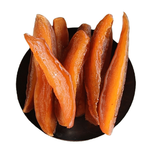 倒蒸带皮香薯干软糯红薯干农家自制地瓜干0脂肪孕妇零食番薯干条