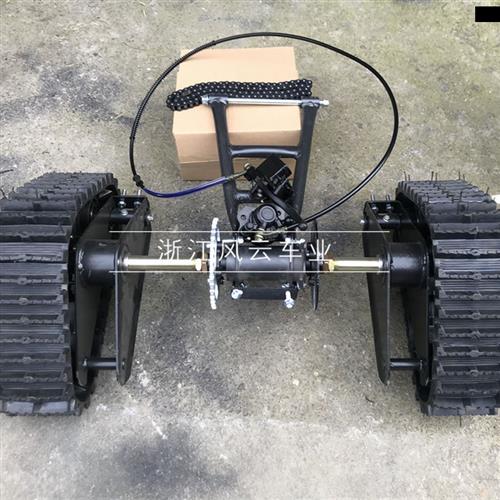 新款.四轮摩托b车卡丁车配件改装三轮摩托车沙滩车后桥雪地雪橇车