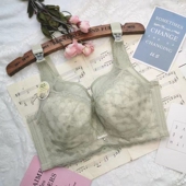 新款 大胸薄杯CD杯软钢圈全罩杯收副乳文胸防下垂哺乳文胸聚拢蕾丝