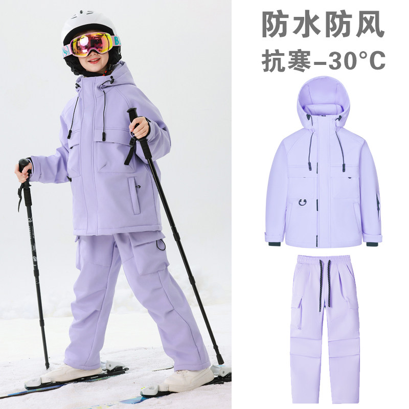 韩国冬季男女款单板滑雪衣图片