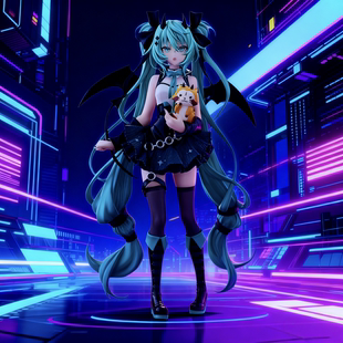 初音未来手办Miku保底1个20cm左右盲盒二次元美少女景品动漫周边