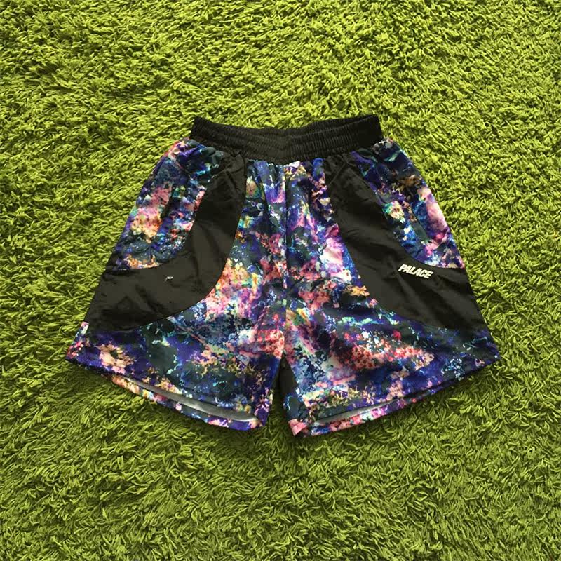 PALACE IMENTS SHELL SHORTS WILD ROCK The galaxy starry sky motion Sandy beach shorts tidein the Men's clothing, Casual pants  category - from Buy2taobao.com to provide professional Taobao agent buy service