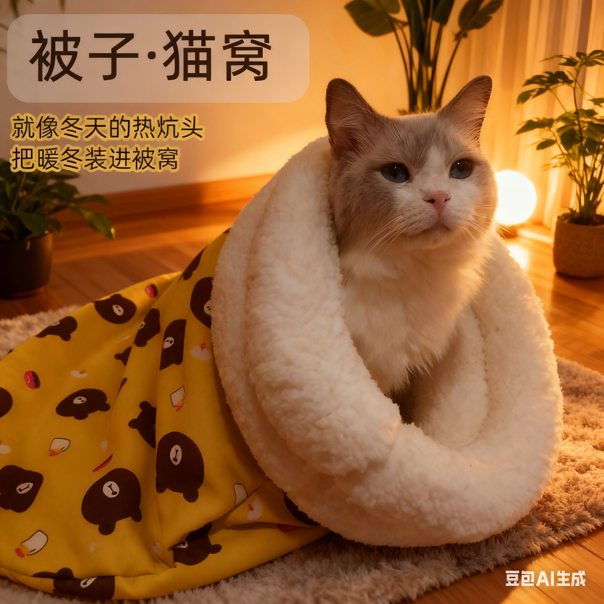 隧道猫窝狗窝冬季保暖封闭式