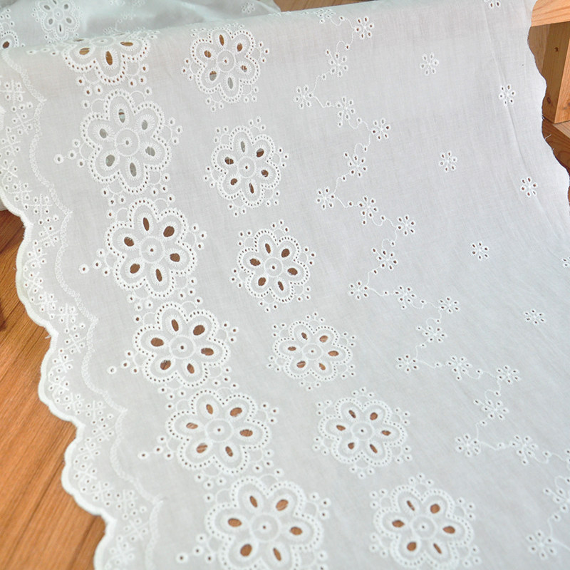 44CM本白色棉布花边辅料拼接diy裙摆边加长床品蕾丝服装装饰手工,居家布艺,花边,淘宝优惠券,粉丝福利购,淘宝优惠卷