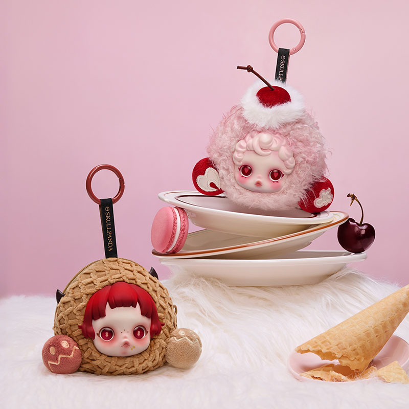 POPMART泡泡玛特 SKULLPANDA不眠剧场系列耳机包潮玩周边礼物