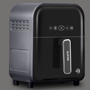 苏泊尔空气炸锅6L远红外加热可视窗口多功能电炸锅KD60Y865 黑色