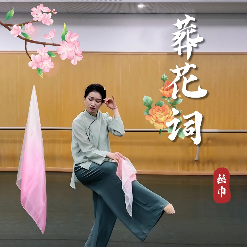 葬花词舞蹈丝巾手帕跳舞