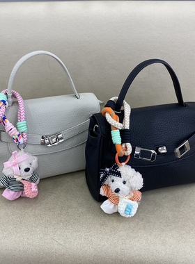 荔枝纹皮新款女包时尚百搭手提包女式单肩斜挎包水桶包托特包9851