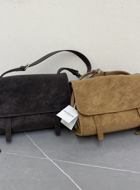 女包2025新款时尚百搭单肩斜挎包腋下包包复古小清新托特包85515