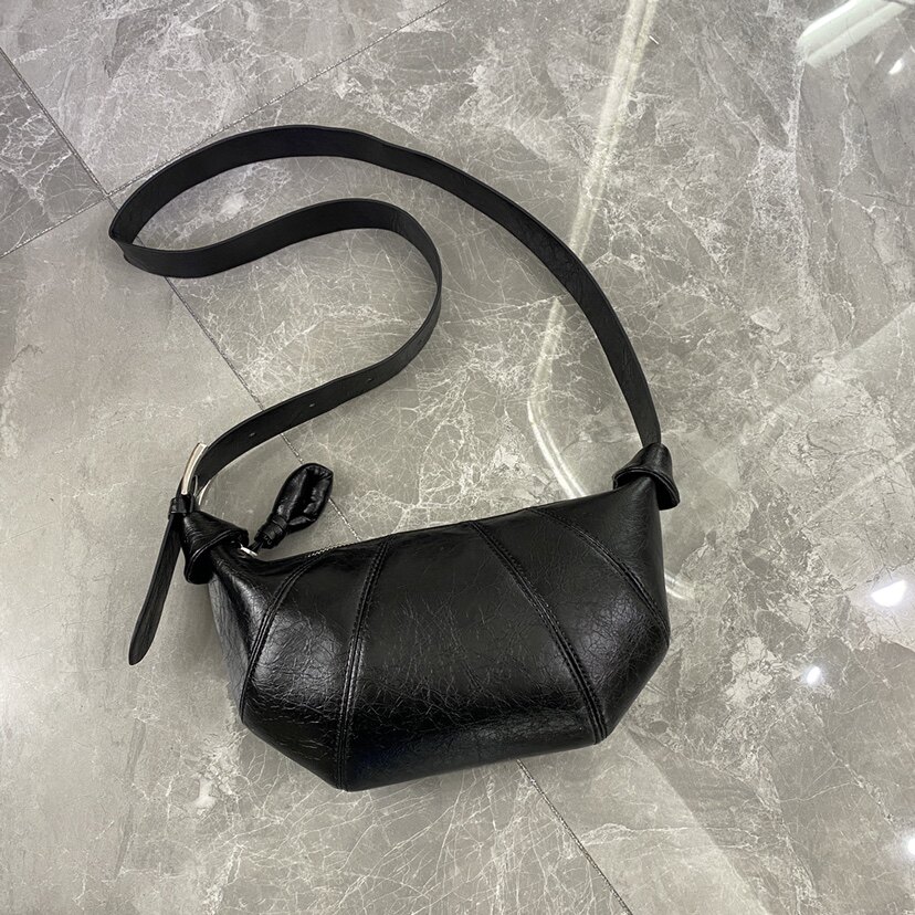 女包娜飞儿饺子包宽肩带百搭