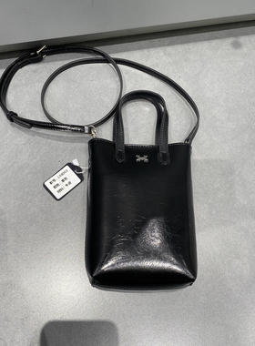 真皮女包2025新款软皮油蜡皮小包斜挎包手机包迷你百搭潮流98002