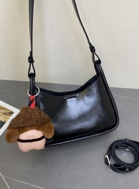 新款女包时尚包百搭单肩斜挎包水桶包复古腋下包小方包韩版9112