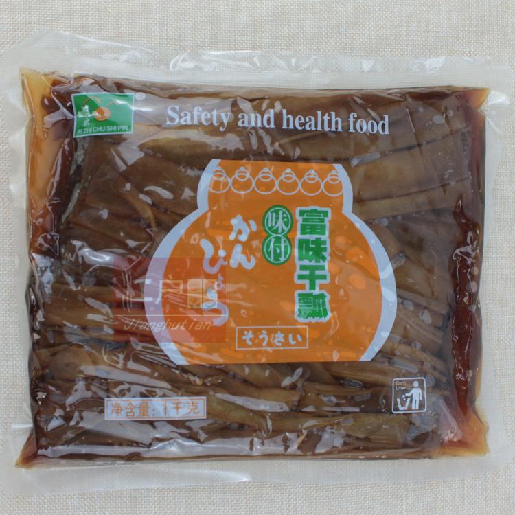 寿司料理食材富味干瓢调味干飘即食干瓢盐水渍菜1000g-封面