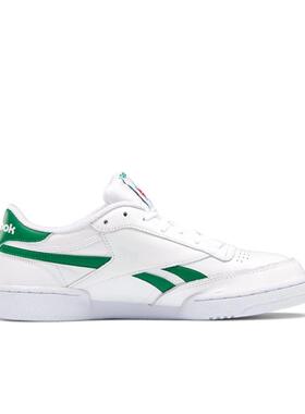 Reebok Club C Revenge 经典复古百搭运动休闲 低帮 男女同款白绿