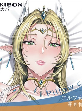 飞燕 C103 精灵女王日本二次元长条等身动漫抱枕套来图定制