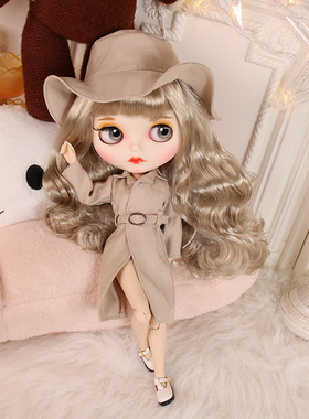 ICY DBS小布娃娃关节体bjd6分娃喷妆改妆成品套装女孩新年礼盒