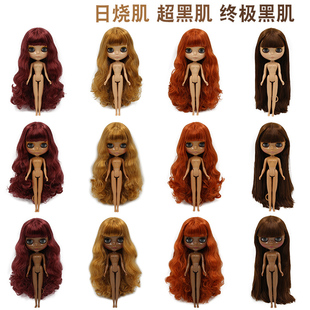 ICY DBS小布娃娃19关节体日烧肌超黑肌清仓可改娃改妆