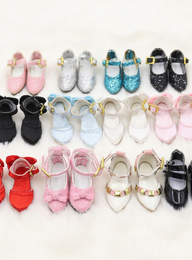 ICY DBS小布娃娃淑女高贵蝴蝶结日字扣可解高跟鞋19关节体